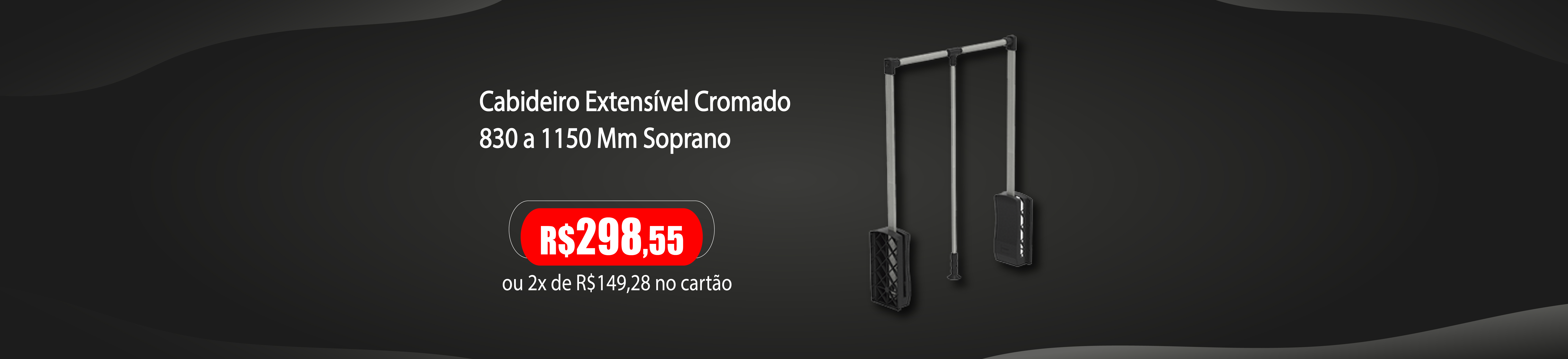 Banner Cabideiro Extensível  - NOVEMBRO