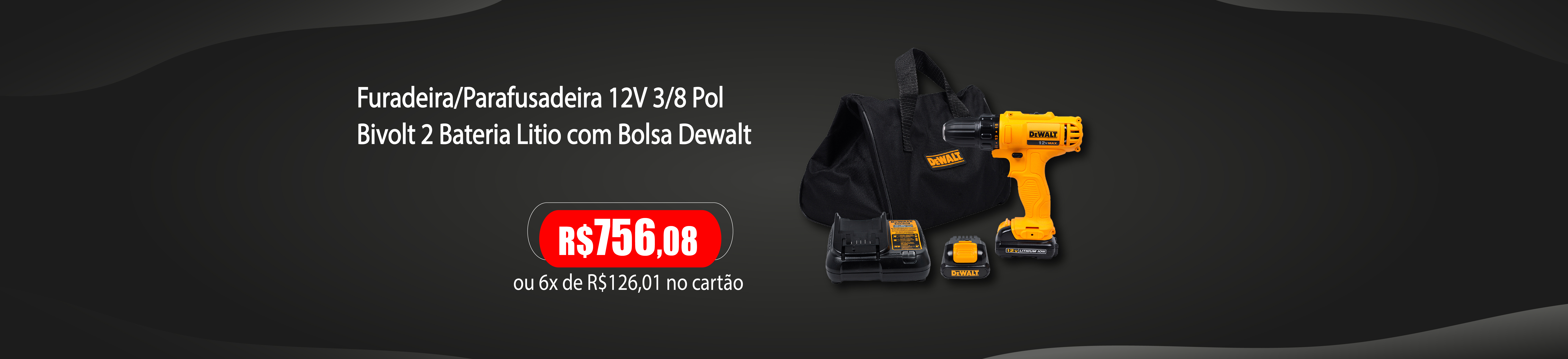 Banner Furadeira/Parafusadeira  - NOVEMBRO
