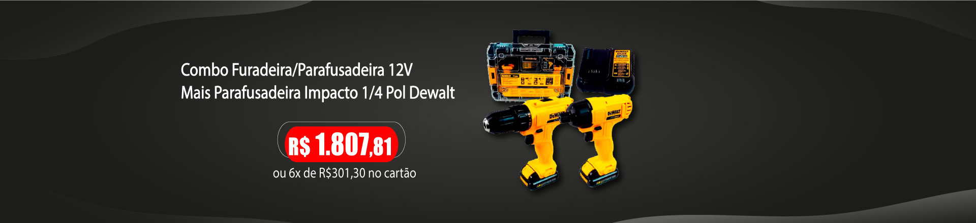 Banner Combo Furadeira/Parafusadeira - NOVEMBRO