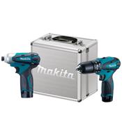 Combo Furadeira/Parafusadeira Impacto + Parafusadeira DK1493 Makita