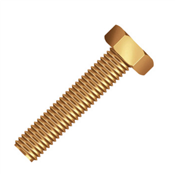 Parafuso Sextavado 5.8 NC 1/4 x 2.3/4 " - 100 unidades