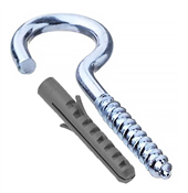 Gancho 6mm com Bucha