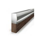 Perfil Puxador DES-197 com 3000mm Sobrepor CH18mm Alumiconte