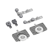 Sistema DT 18 Universal Kit 1 Porta de Correr 60kg De Toni