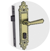 Fechadura Externa Veneza Colonial Mac Soprano 