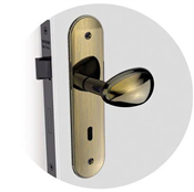 Fechadura Interna Bora Antique Brass Taco Golf Soprano  