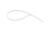 Abraçadeiras Nylon 400x4.8mm Branco com 100 Peças Vonder