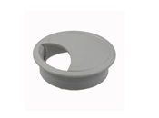 Passador Fio Diâmetro 60mm Cinza