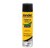 Tinta Spray Preto Fosco 400ml Vonder