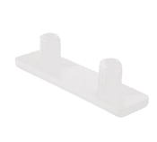 Sapata Plástica 2 Pinos 15 x 60 Branca