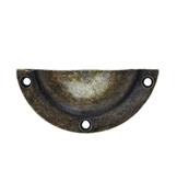 Puxador Colonial Concha 8025 Ouro Velho 2M