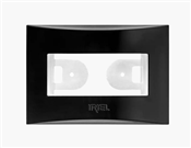 Modulo Conjunto Placa com Suporte Preto  