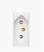 Modulo Tomada 10A/250V Branco  