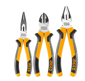 Alicates Industriais CRV Jogo com 3 Peças HKPS28318 Ingco