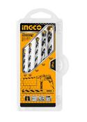 Jogo de Brocas Concreto 4 a 10mm com 5 Peças AKDB3055 Ingco