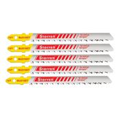 Lâmina Tico-Tico para Madeira Encaixe Universal com 5 Peças BU310DT Starrett