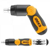 Chave Allen com Catraca Dobrável jogo com 13 Peças AKISD1208 Ingco