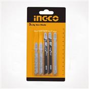 Lâmina para Tico-Tico para Madeira/Metal/Alumínio com 5 Peças AKJ0051 Ingco