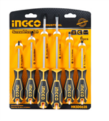 Chave PH e FS CRV Jogo com 6 Peças HKSD0628 Ingco