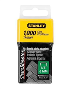 Grampo 6mm Caixa com 1000 para Grampeador Manual TR45 Stanley 