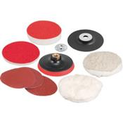 Disco para Lixamento para Polimento 4.1/2 Pol Jogo com 8 Peças Vonder