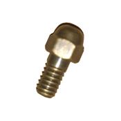 Porca Sextavada Calota Latão 1/4 x 1/2''