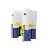 Coletor De Pó 7.5Cv 380V Trifásico 5 Saídas com Tambor EF750T4 Inmes