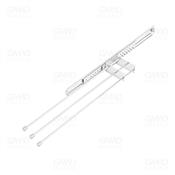 Porta Panos Triplo Branco Tts 40/104 Fgvtn