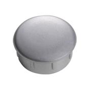 Acabamento Plástico Cromado Para Tubo Redondo Base