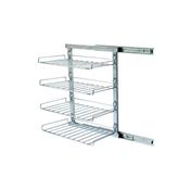 Sapateira Extraível Com Trilho 660 X 350 X 470 mm 04 Racks 4185 Giosul