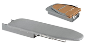 Tabua Passar Deslizante 125 X 305 X 490 25 Kg 9110 Cinza Com Porta Ferro Base
