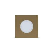 Luminária Quadrada Point Ouro Velho 1.5W 6000K Bivolt LL