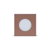 Luminária Quadrada Point Rose 1.5W 6000K Bivolt LL