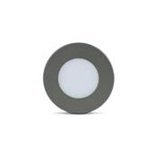 Luminária Redonda Point Grafite 1.5W 6000K Bivolt LL