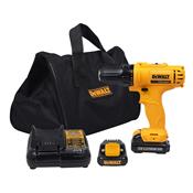 Furadeira/Parafusadeira 12V 3/8 Pol Bivolt 2 Bateria Litio com Bolsa DCD700C2 Dewalt