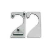 Ponteira Dir/Esq Perfil Puxad Collegato 18mm Anodizado Archi