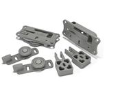 Sistema RO-46 Kit com Mola 1 Porta de Correr 50 kg Rometal