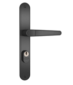 Fechadura Externa Estreita Grafite 602/03 Mac 35613 Stam