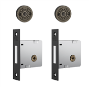 Fechadura Segurança Colonial Tetra 1004 Par 10982 Stam