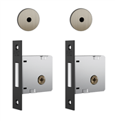 Fechadura Segurança Escovado Tetra Par 10976 Stam