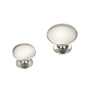 Puxador Ponto Redondo Escovado Moveltec