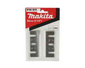 Faca para Plaina Aço Rápido 82mm Cartela com Par PB-82 Makita