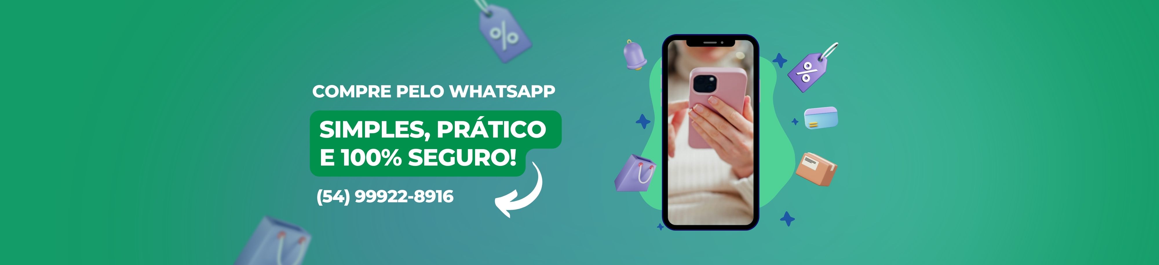 Compre pelo whats